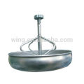 customized service metal candle holder parts